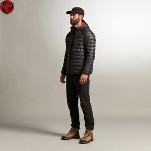 Chaquetas Acolchadas Personalizadas con Logotipo Impreso de Alta Calidad para Hombre, Estilo Urbano, Chaqueta Acolchada Lisa para Hombre - Product Image 5