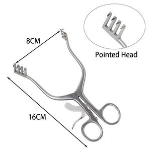 Retractor Weitlaner de Alta Calidad, Instrumento Quirúrgico Manual de Acero Inoxidable para una Exposición Quirúrgica Óptima, Certificado CE, 5 Años - Product Image 6