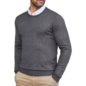 Jersey ODM para hombre, suéteres de punto, patrón de Color sólido, Material de secado rápido completamente transpirable para Top de invierno para un estilo cómodo - Product Image 1