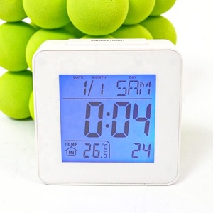 Chất liệu tuyệt vời với đèn nền 12/24 giờ chuyển đổi chức năng <span class=keywords><strong>RCC</strong></span> đài phát thanh kiểm soát kỹ thuật số bàn bảng đồng hồ báo thức - Product Image 2