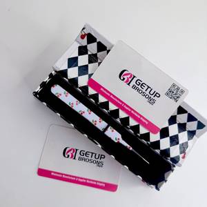 Pince à épiler pour extensions de cils GETUP BROSONS IMPEX de haute qualité, à pointe droite et lisse, avec logo personnalisé - Product Image 3