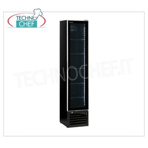 Vitrine réfrigérée statique à 1 porte pour boissons, température 0/+10°C, 160 L, classe D, pour les fêtes - Product Image 3