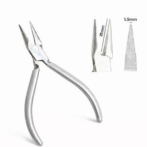 Alicates de Punta de Cadena con Mordaza Suave, Herramienta Manual para Hacer Joyas, para Abalorios, Modelado de Alambre, Uso Artesanal de Precisión - Product Image 5