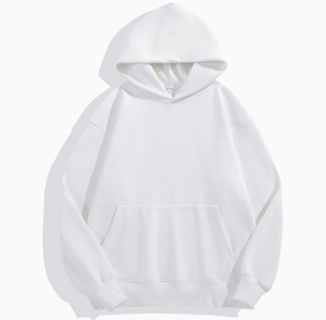 Sudadera con Capucha Personalizada para Hombre, 100% Algodón, Felpa, Gruesa, Corte Regular, Hombros Caídos, Estilo Urbano - Product Image 1