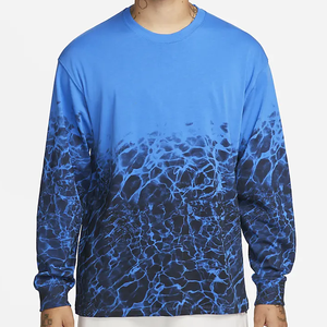 Sweat-shirt à col rond pour homme personnalisé, écologique, respirant, en polyester/coton, coupe classique, couleur unie, brodé, 2026 - Product Image 4