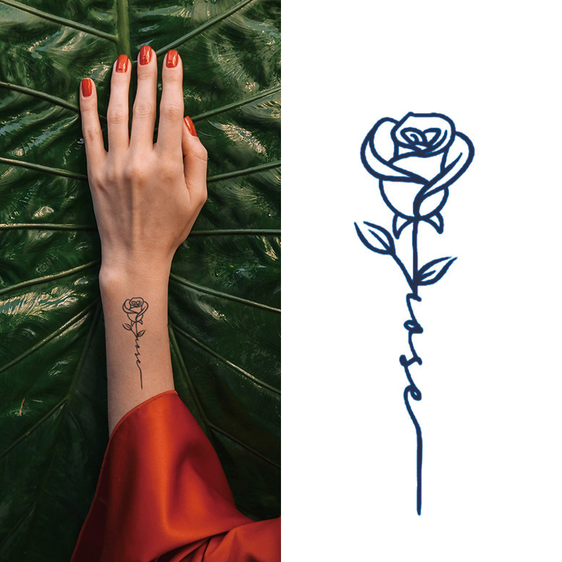 OEM, бесплатные образцы, чернильная коробка, дружественная для кожи, на водной основе, на основе растений, Супер реалистичные Татуировки без обстоятельств, временная татуировка на 1-2 недели