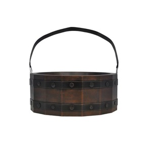 Barrel Style Cuivre Bar Seau Évier Nouvel Égouttoir Personnalisé Double Mur Cuisine Cuivre Seau Hôtels-Fabricant Direct Fournisseur - Product Image 2