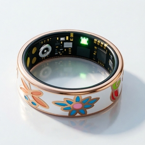 Anillo Inteligente de Acero Inoxidable para Mujer 2026, Monitor de Ritmo Cardíaco, SpO2, Temperatura, Sueño y Actividad Física, Control por Aplicación, IP68 - Product Image 5