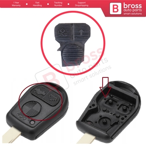 แผ่นยางซ่อมกุญแจรถยนต์ 3 ปุ่ม รุ่น BDP205 สำหรับ X3 E83 X5 E53 E81 E36 E46 E34 E39 E60 E61 E63 E64 E32 E38 E31 E36 E85 E86 - Product Image 5
