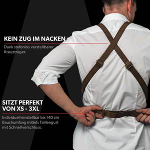 DANISH IMPEX 2026 Tablier Classique en Cuir PU de Qualité Supérieure avec Poche Avant, Protection UV, Résistant à l'Eau, Durable et Écologique - Product Image 3