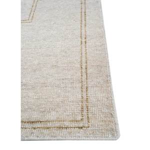 Alfombra de Lana Anudada a Mano Jaipur Rugs US Thyme Ivory con Patrón Geométrico para Decoración de Sala de Estar y Pasillo GS-43 - Product Image 4