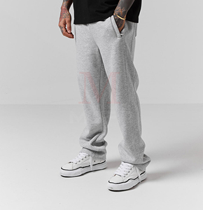 Pantalón de pierna ancha informal para hombre, superventas, personalizable, de calidad superior, elástico, Color sólido, cómodo, diseño medio para 2024 - Product Image 4