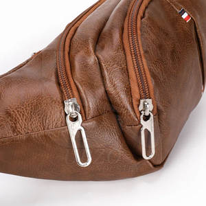 กระเป๋าคาดเอวหนังออกแบบโลโก้ได้ตามต้องการกระเป๋าคาดเอวทำจากหนัง - Product Image 6