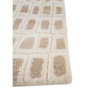 Alfombra de Lana Entropy Ivory, Grande, Tejida a Mano, Geométrica, 3D, Rectangular, AKWL-1907, para Sala de Estar, Pasillo, Habitación Modelo - Product Image 4