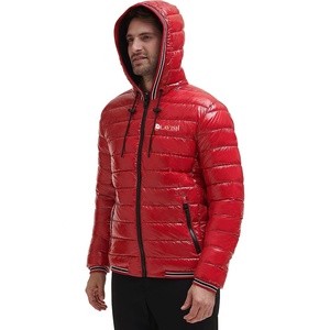 Veste matelassée à logo personnalisé, rembourrage en coton, coque extérieure décontractée en polyester doux et non brillant pour l'hiver, vêtements de rue pour l'extérieur en toile à capuche - Product Image 3