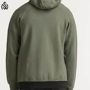 เสื้อมีฮู้ดแบบซิปหนาผ้าฟลีซหนาผ้าฝ้ายน้ำหนักเบามี100% ออกแบบโลโก้ได้ตามต้องการ - Product Image 6