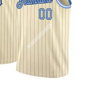 Top broderie dernière conception de maillot de basket-ball maillots de basket-ball personnalisés respirant faites vos propres conceptions maillots de basket-ball - Product Image 4