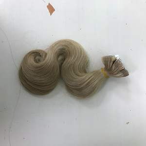 Wholesale Factory Price Big G <b>Hair's</b> Remy Virgin Injected Tape Human <b>Hair</b> <b>Extension</b> Seamless Bundle 8 Inches Stretched Afro Wave - Product Image 4