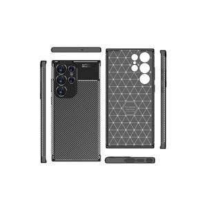 Housse de protection premium pour S23 Ultra, coque en silicone liquide, antichoc, anti-traces de doigts, noir-EFFX Negro, silicone souple - Product Image 6