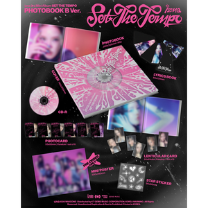 izna - SET THE TEMPO 3ème mini-album Photobook Ver (Version A / Version B / Ensemble) - Product Image 3