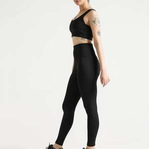 Ensemble de yoga pour femmes taille haute nouveauté vêtements de sport imprimés conception sans couture taille élastique leggings de yoga - Product Image 3