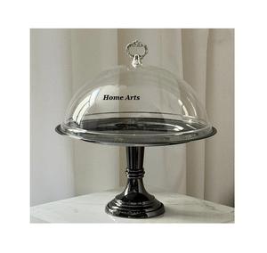 Highest Quality Stainless Steel Snacks Server <b>With</b> <b>Dome</b> Customized Size Round Shape Chocolates <b>Stand</b> <b>With</b> <b>Dome</b> - Product Image 4