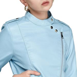 High Demanded Women's <b>Leather</b> <b>Jacket</b> With Full Sleeves Waterproof Front Zipper Knitted Style <b>Leather</b> <b>Jackets</b> For Winter 2026 - Product Image 4