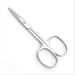 KOUNAIN Ciseaux à ongles de qualité professionnelle fait à la main petit outil de beauté incurvé pour la sécurité des ongles de bébé poils du visage en acier inoxydable - Product Image 4