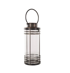 Classic Iron <b>Candle</b> <b>Lantern</b> For Rustic Farmhouse Country Style Outdoor Garden Porch And Patio Decorative Lighting - Product Image 5