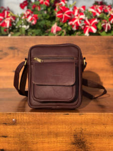 Nuevo bolso de mano de cuero Crunch genuino de grano completo hecho a mano con estilo para mujer, bolso de hombro cruzado de uso de oficina de cuero Vintage Real - Product Image 4