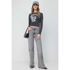 Camiseta Casual de Manga Larga con Estampado Lavado Ácido, 100% Algodón - Product Image 4