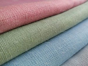 Đơn giản Đồng bằng mô hình handloom cao cấp vải lanh tinh khiết có sẵn trong màu sắc đẹp khác nhau cho quần áo và trang trí nội thất - Product Image 4