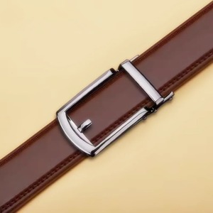 Cinturón de cuero de alta calidad para hombre, correa de cuero genuino para hombre, hebilla de Pin, cinturones de cuero genuino elegantes de Pakistán - Product Image 3