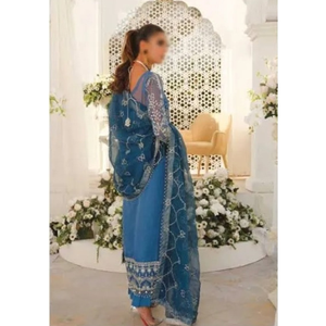 Venta caliente diseñador Boutique estilo Shalwar Kameez trajes indios paquistaníes vestidos bordado pesado trabajo a mano ropa de mujer - Product Image 3