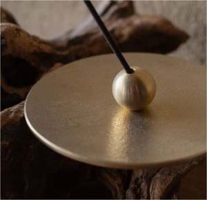 ที่ใส่ธูปทำจากโลหะที่ออกแบบได้เอง,ที่ใส่ธูปบ้านที่ดักจับเถ้าสำหรับตกแต่งบ้านการทำสมาธิแบบตั้งโต๊ะผลิตในอินเดีย - Product Image 2