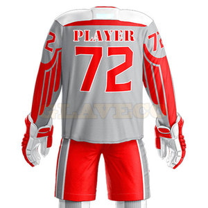 Uniforme de Hockey sobre Hielo de Alta Calidad, Precio Económico, Gran Cantidad, 100% Poliéster, Transpirable, Ecológico, de Secado Rápido - Product Image 6