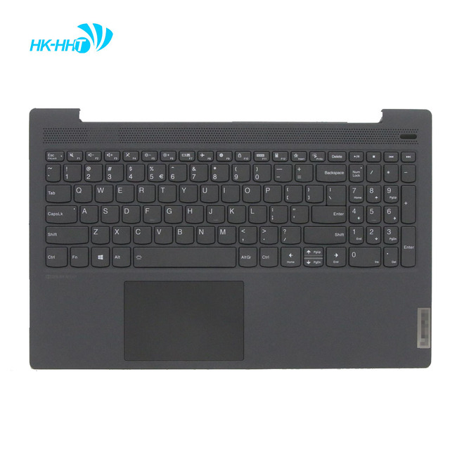HK-HHT Laptop Parts Keyboard Bezel Palmrest for Lenovo ideapad 5-15ITL05 5-15ALC05 US Backlit 5CB0X56148