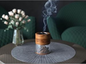 เครื่องเขียนธูปบาคูร์ทำจากไม้และอะคริลิคสำหรับคน2025สำหรับกลิ่นและของตกแต่งบ้านในราคาที่ดีที่สุด - Product Image 5