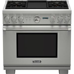 Cuisinière à vapeur double combustible Thermador Pro Grand Commercial de 60 pouces de haute qualité - Product Image 1