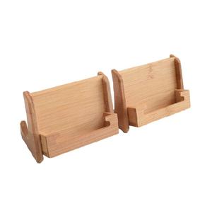 Wooden Business <b>Card</b> Holder Desktop Wooden <b>Card</b> <b>Display</b> <b>Stand</b> for Office Home School - Product Image 5