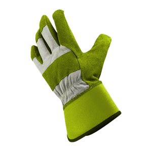 ถุงมือหนังวัวแบบแยกชิ้นของแคนาดาพร้อมซับในผ้าฝ้ายการป้องกันทางอุตสาหกรรมเพื่อความปลอดภัยอย่างหนักสำหรับคนงานและชาวสวน - Product Image 2