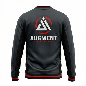 Sudadera de Cuello Redondo para Hombre, con Logotipo Personalizado, Ropa Deportiva, Sudadera de Entrenamiento, Calidad Premium, OEM, ODM, al por Mayor - Product Image 5