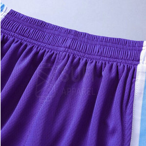 Professional Grade Printed Plus Size Basketball Uniform Includes Jersey Shorts Breathable Lightweight Polyester Customized Sizes - Product Image 6