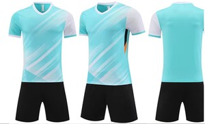 Maillots de football personnalisés pour hommes adultes, version fan joueur, nom imprimé, polyester/coton, séchage rapide et respirant, haute qualité BD - Product Image 4