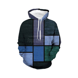 Vente en gros de sweat à capuche de haute qualité avec bloc de couleurs sweat à capuche en coton et polyester avec impression personnalisée pour hommes - Product Image 1