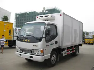Precio de fábrica camión JAC 4 toneladas refrigerador camión congelador refrigerador caja camión