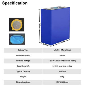 Gotion MB31 3,2 V LiFePO4-Batteriezelle: Neue Deep Cycle 12000 Zyklen, 280Ah/310Ah/314Ah-340Ah für Solar System Pack - Product Image 3