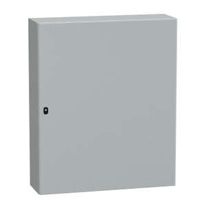 Armadio Elettronico e per Strumenti Schneider Electric NSYS3D121030 Spacial S3D con Porta Liscia, IP66 IK10 RAL7035 H1200xW1000xD300 - Product Image 1