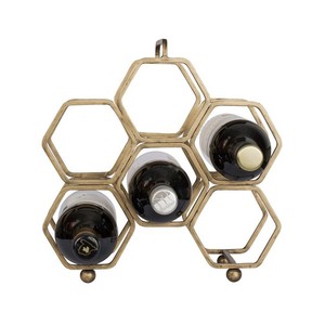 Accessoires de bar 4 embouteilleurs support de stockage Design Unique cuisine et décor à la maison casier à vin couleur noire qualité Standard 2025 - Product Image 6