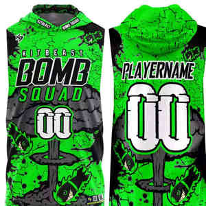 Personalizado sublimado 7v7 uniformes equipo deportivo fútbol americano Jersey 7 en 7 bandera fútbol americano uniforme conjunto al por mayor - Product Image 4